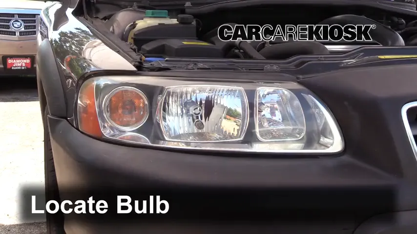 2006 Volvo XC70 2.5L 5 Cyl. Turbo Éclairage Feu de jour (remplacer l'ampoule)